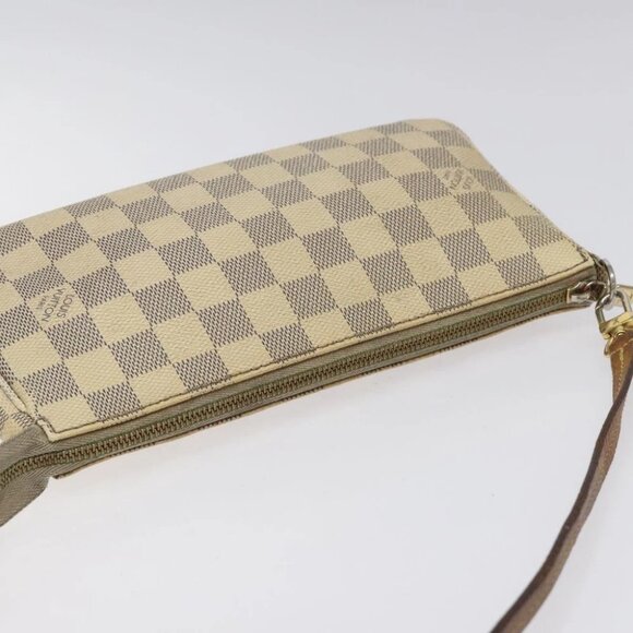LOUIS VUITTON Damier Azur Pochette Accessoires Pouch - Picture 7 of 16